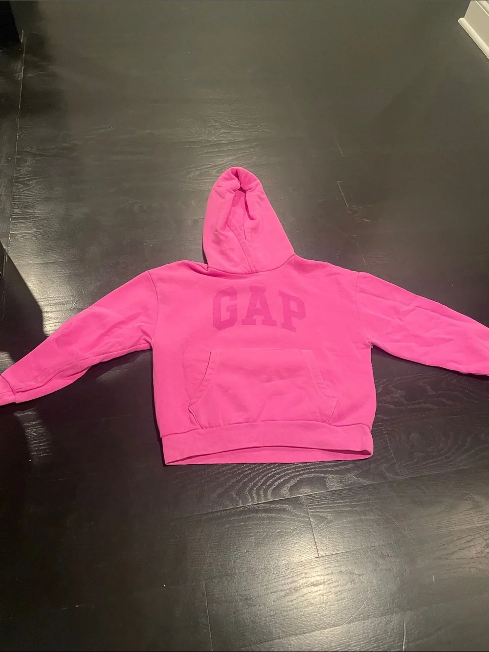 GAP Bright Pink Kids Hooded Sweatshirt